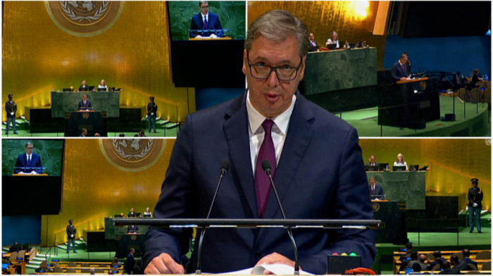 Govor Vučića u UN: Šta je sve predsednik Srbije poručio svetskim liderima u Njujorku