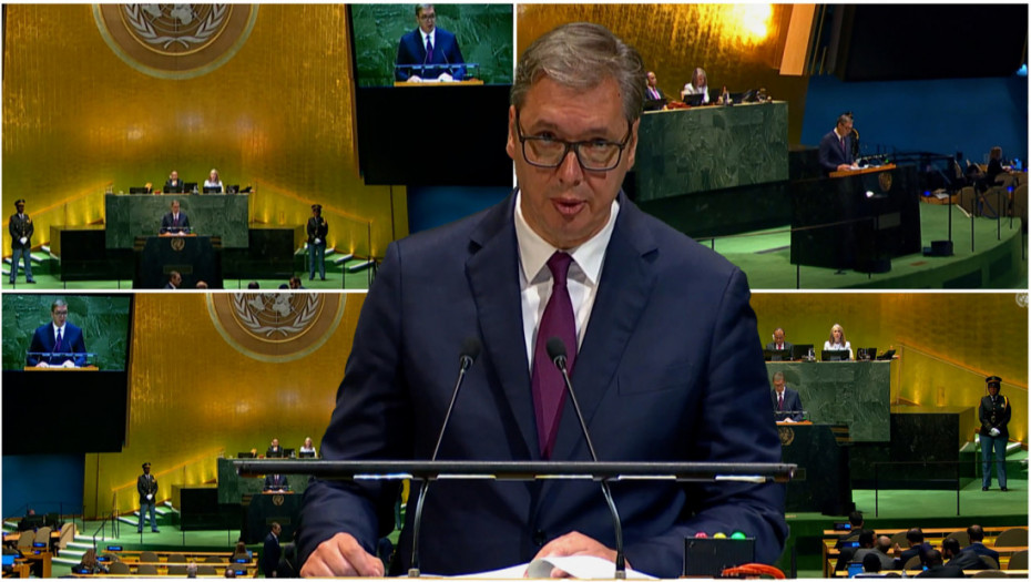Kompletan govor Vučića u UN: Šta je sve predsednik Srbije poručio svetskim liderima u Njujorku