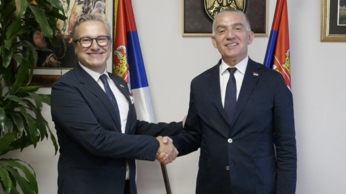 Ministar Vujić se sastao sa predstavnikom UNODC za Jugoistočnu Evropu Danilom Ricijem