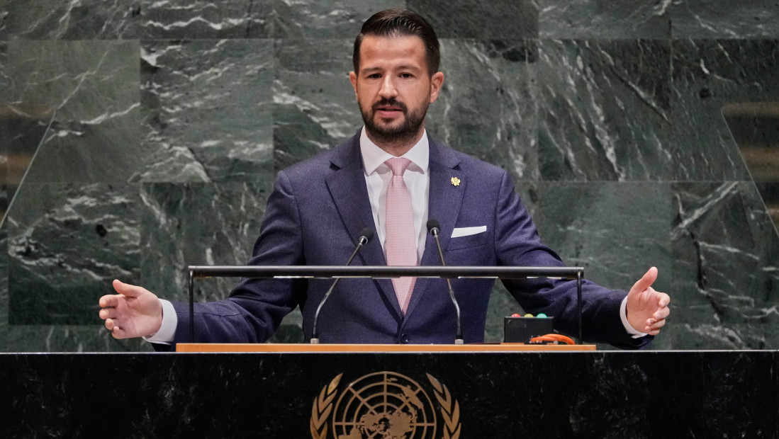 Milatović na zasedanju GS UN: Crna Gora zabrinuta zbog pogršavajuće humanitarne situacije u Gazi