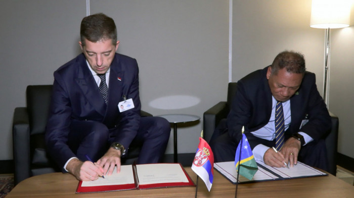 Đurić sa MSP Solomonovih Ostrva potpisao sporazum o uzajamnom ukidanju viza