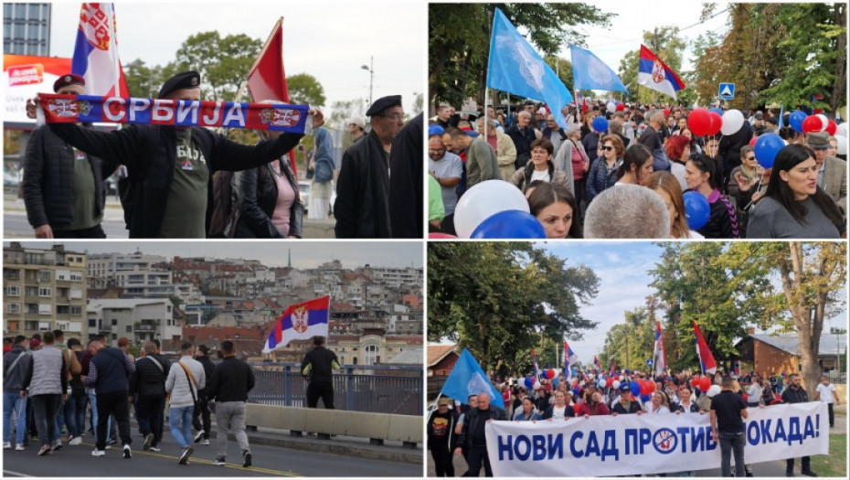 Širom Srbije okupljanja građana koji se protive blokadama: U Beogradu najavljena šetnja do RTS-a