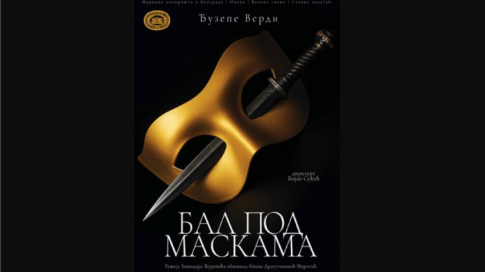 Premijernom obnovom Verdijeve opere "Bal pod maskama" 1. oktobra počinje sezona u Narodnom pozorištu
