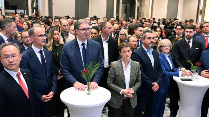 Prijem povodom Nacionalnog dana Kine, prisustvuje i predsednik Vučić
