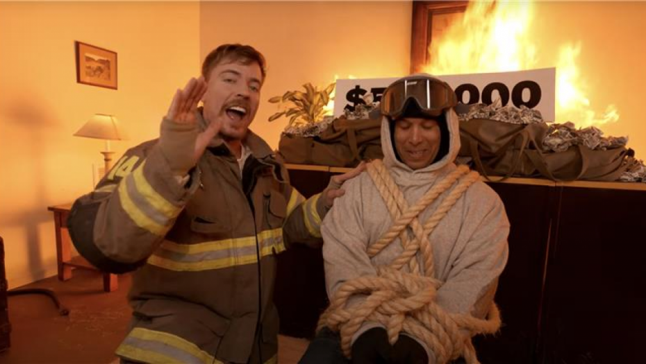 "Da li biste rizikovali život za pola miliona dolara": Najpoznatiji jutjuber MrBeast na udaru osuda zbog novog izazova