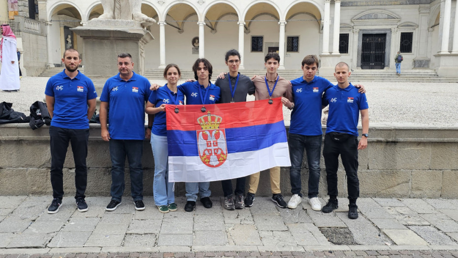 Tim Srbije osvojio zlato, srebro i dve bronze na 32. Balkanskoj olimpijadi iz informatike u Italiji