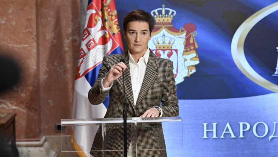 Brnabić: Plan opozicije je da nas zabrani, a studente blokadere uhapsi