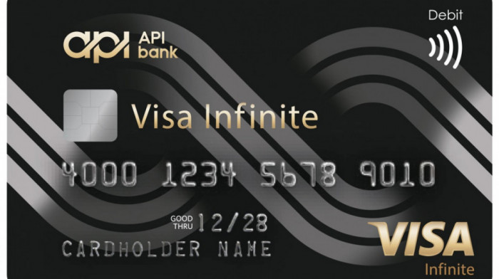 Visa Infinite debitna kartica od sada u ponudi API Bank Dobro došli u svet privilegija
