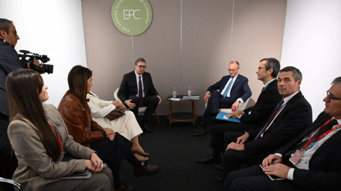Vučić se sastao sa Mercom: Razgovarali smo o ključnim pravcima naših bilateralnih odnosa i ekonomske saradnje