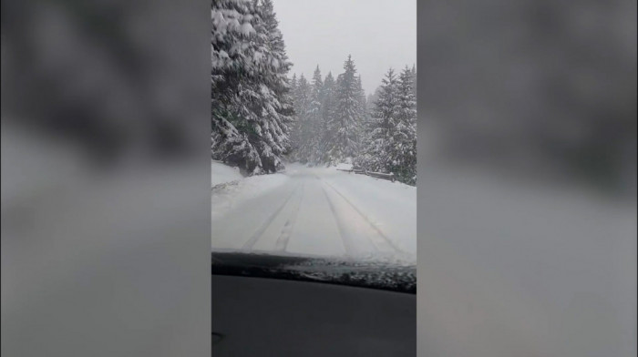 Sneg usred maja, zabeleo se Kopaonik