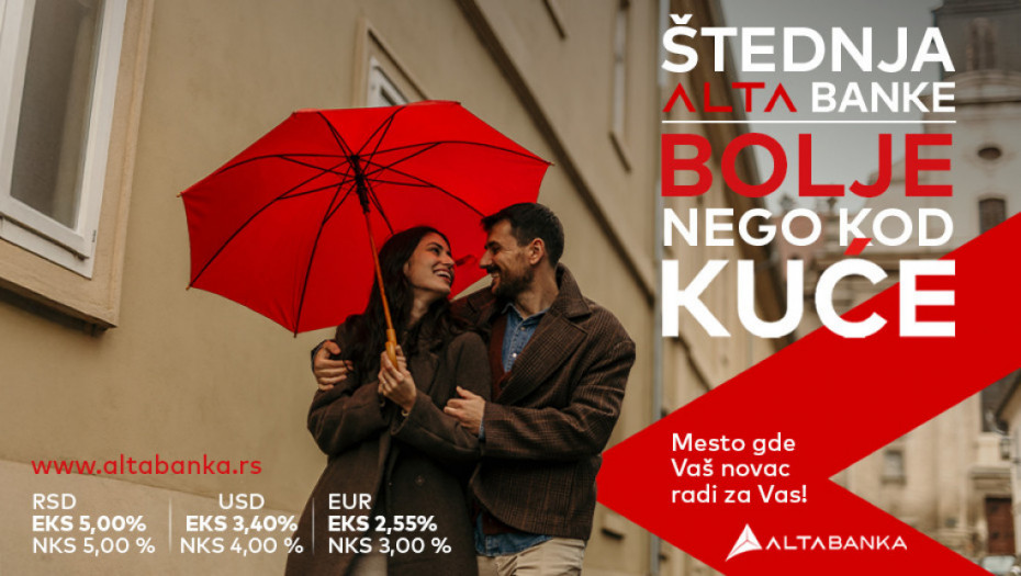 Vaš novac zaslužuje više: Štedite pametno uz ALTA banku