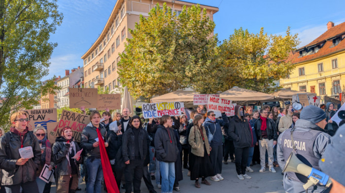 U Ljubljani održani skupovi pristalica i protivnika prava na abortus
