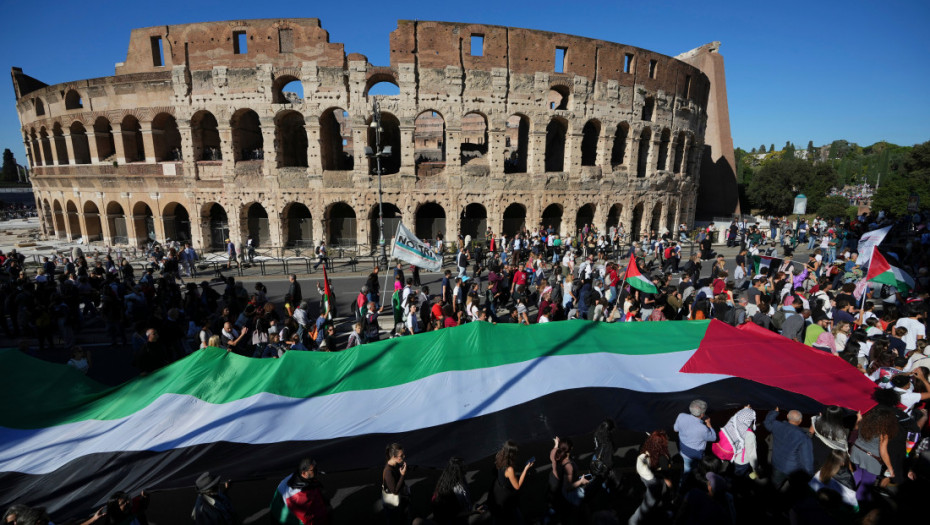 Četvrti dan protesta u Italiji nakon što je Izrael zaustavio flotilu: Demonstranti uzvikivali "Oslobodite Palestinu"