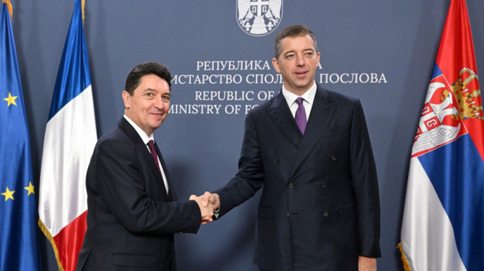Đurić sa francuskim senatorom Kadikom o ekonomskoj saradnji i bilateralnim odnosima