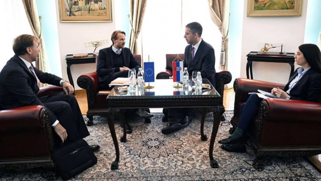 Đurić sa Fon Bekeratom: Srbija ostaje pouzdan partner Evropske unije, očekujemo konkretne rezultate