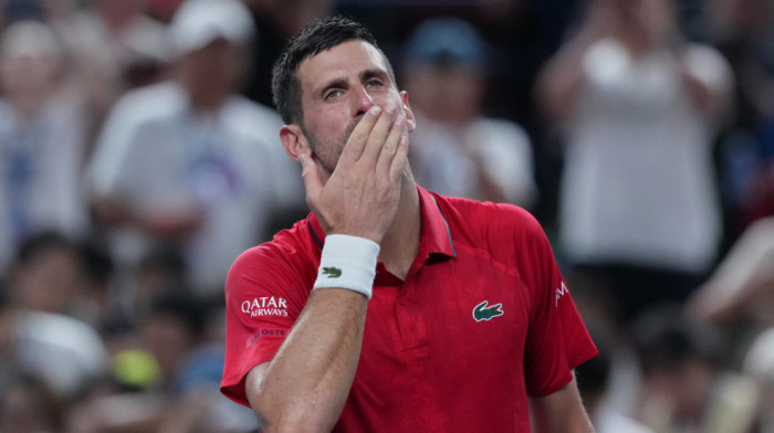 Novak Đoković slavio u Šangaju protiv Španca Munara