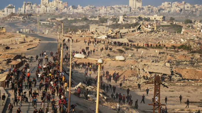 Agencija civilne zaštite: Na sever Pojasa Gaze vratilo se oko 200.000 Palestinaca