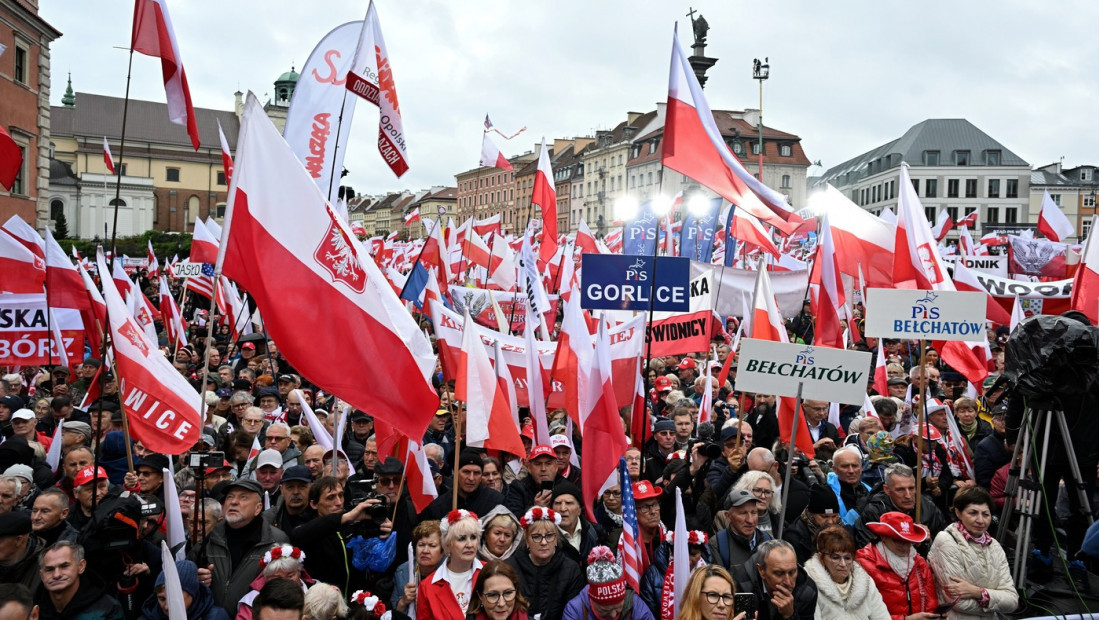 "Ovo je Poljska, a ne Brisel": Protest opozicije u Varšavi protiv Tuska, Pakta o migraciji EU i migranata