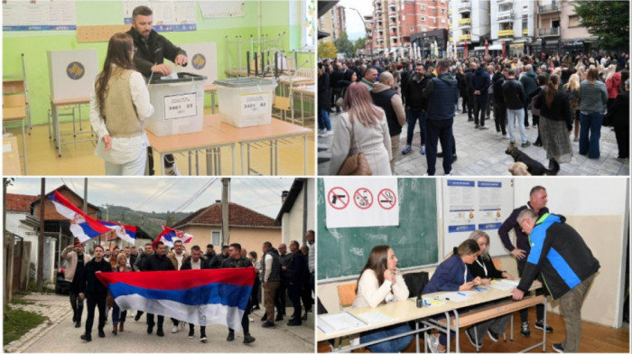 Lokalni izbori na Kosovu i Metohiji: Glasali predstavnici Srpske liste, na nekim biračkim mestima velike gužve