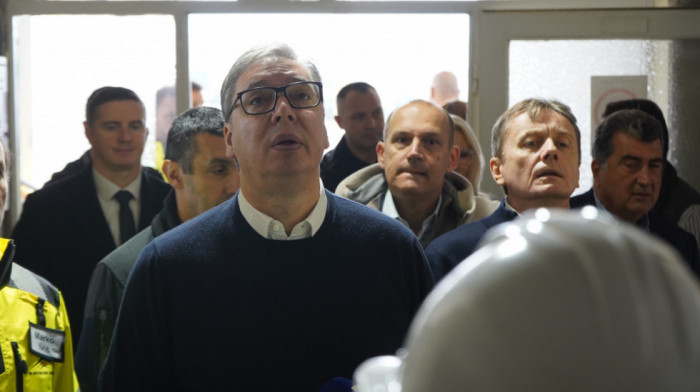 Vučić: Ponosan sam na Leskovčane zbog podrške reprezentaciji