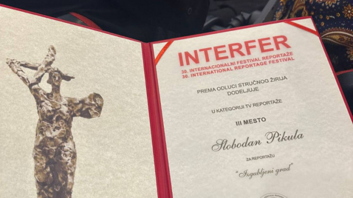 Interfer nagrade: Reportaža iz serijala "Izgubljeni gradovi Balkana" emitovana na Euronews Srbija osvojila 3. mesto