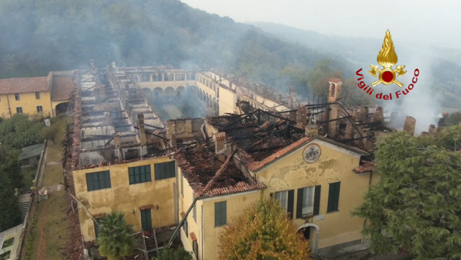 Požar uništio italijanski manastir iz 17. veka, monahinje evakuisane