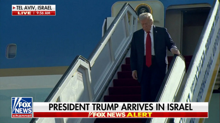 Donald Tramp stigao u Izrael: Dočekao ga Benjamin Netanjahu