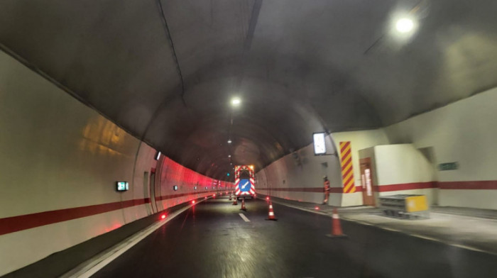 Radovi u desnoj cevi tunela Munjino brdo: Do 8. aprila saobraćaj će biti preusmeren na levu tunelsku cev