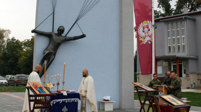 Pripadnici 63. padobranske brigade u Nišu obeležili krsnu slavu te jedinice