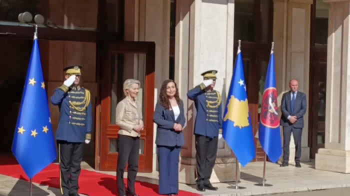 Ursula fon der Lajen na Kosovu i Metohiji: Odvojeni sastanci sa Osmani i Kurtijem