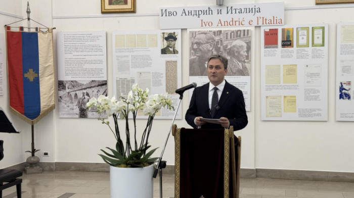 Selaković u Trstu otvorio izložbu "Ivo Andrić i Italija - dokumenta": Biće predstavljena i u drugim državama