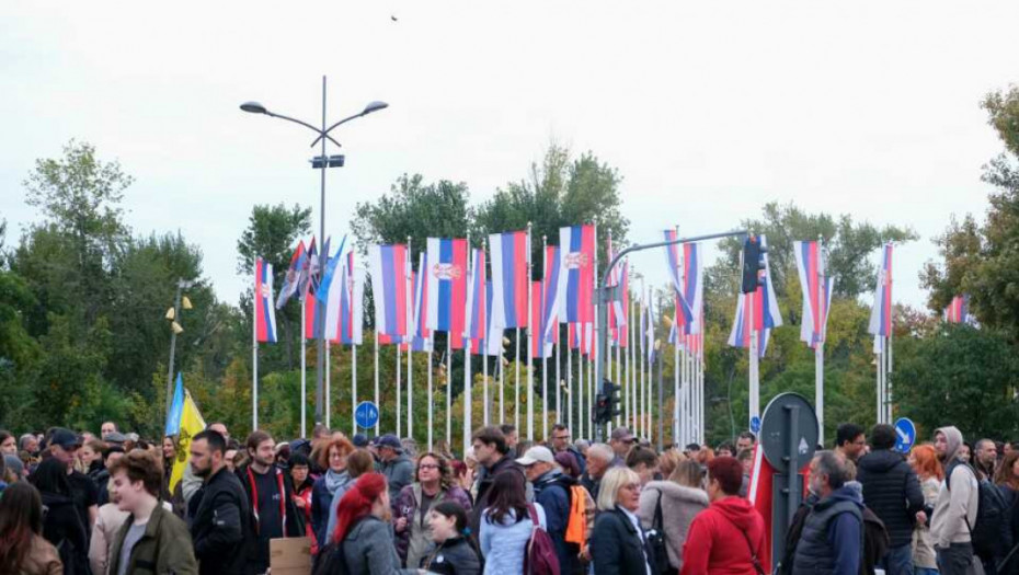 Završen protestni skup u Novom Sadu bez incidenata