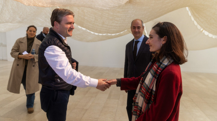 Selaković posetio srpski paviljon na Bijenalu arhitekture u Veneciji (FOTO)