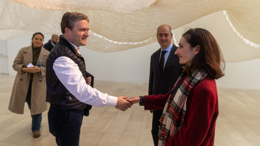 Selaković posetio srpski paviljon na Bijenalu arhitekture u Veneciji (FOTO)
