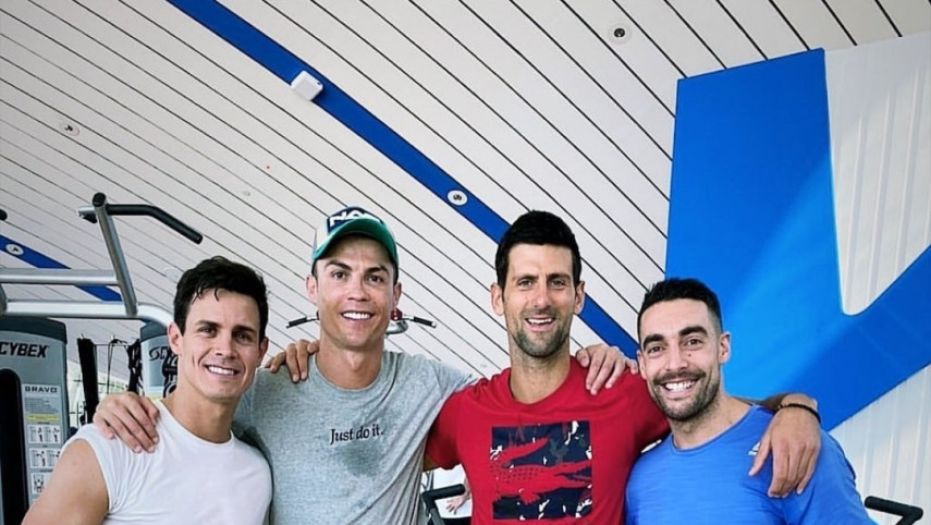 Ovo se zove poštovanje: Novak inspiriše Kristijana Ronalda