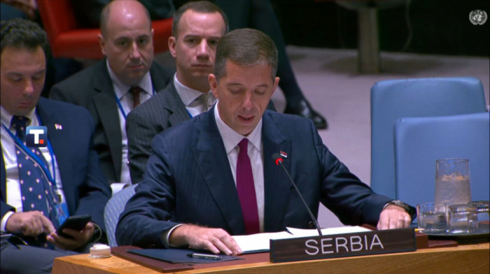 Đurić u SB UN: Kurtijev cilj je da Srbe protera sa njihovih vekovnih ognjišta, svetinja i zemlje njihovih predaka