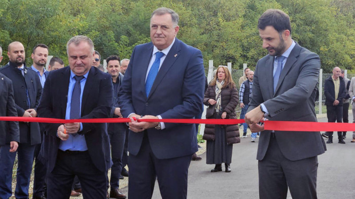 Dodik otvorio novi pogon za proizvodnju rudarskih eksploziva u fabrici "Tvek" kod Prijedora