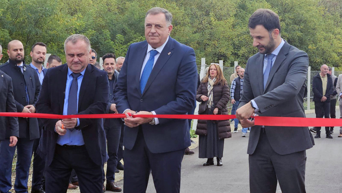 Dodik otvorio novi pogon za proizvodnju rudarskih eksploziva u fabrici "Tvek" kod Prijedora