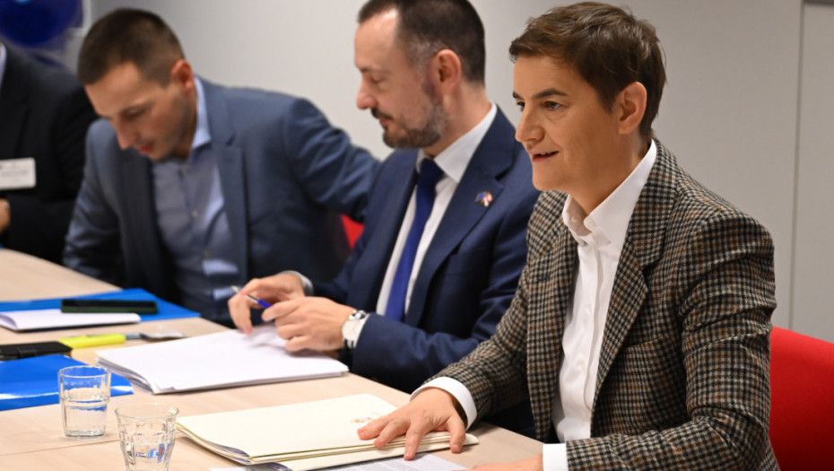 Brnabić se danas u Briselu sastaje sa šefom Generalnog direktorata Evropske komisije za proširenje