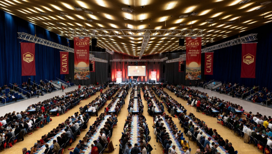 U društvenoj igri Katan istovremeno učestvovalo 1.170 ljudi u nemačkom Esenu, oboren svetski rekord