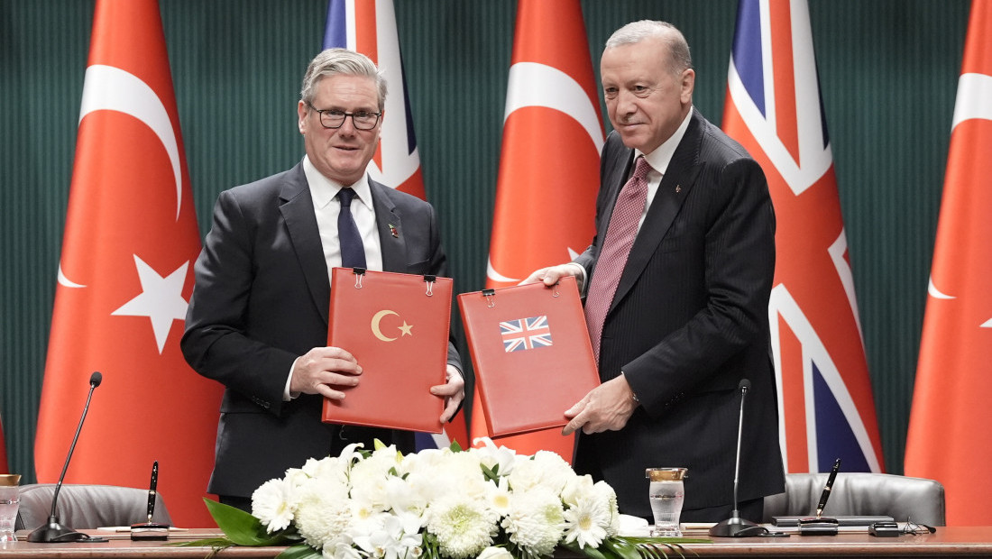 Turska kupila 20 vojnih aviona Jurofajter Tajfun od Velike Britanije, vrednost akvizicije - 10,7 milijardi dolara