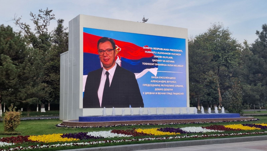 Vučić stigao u Uzbekistan: Povezuje nas uzajamno poštovanje, razumevanje i iskrena želja za saradnjom