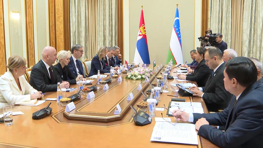 Vučić nastavlja posetu Uzbekistanu: Sastao se sa predsedavajućom parlamenta Uzbekistana Narabaevom (FOTO)