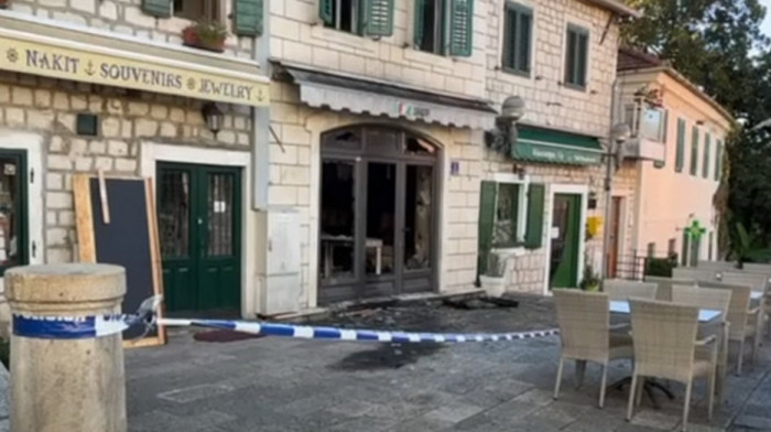 Noćas goreo lokal u Herceg Novom u vlasništvu državljanina Turske (VIDEO)