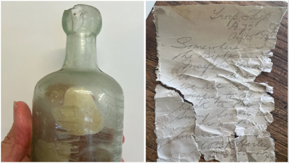 Na plaži u Australiji pronađena boca sa porukama vojnika iz Prvog svetskog rata