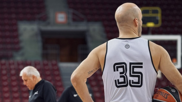 Kalates već na treningu kod Željka Obradovića