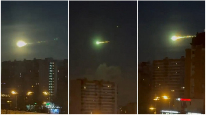 Vanzemaljci, meteor ili nešto treće: Sjajni zeleni objekat na nebu iznad Moskve izazvao širenje teorija zavere (VIDEO)