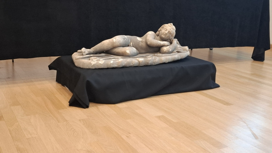 "Usnuli Kupidon", remek-delo iz 2. veka pronađeno na privatnoj parceli u Puli