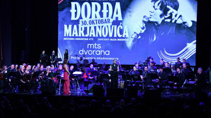 Emotivno veče u MTS dvorani: Muzičari odali počast Đorđu Marjanoviću uz njegove najveće hitove