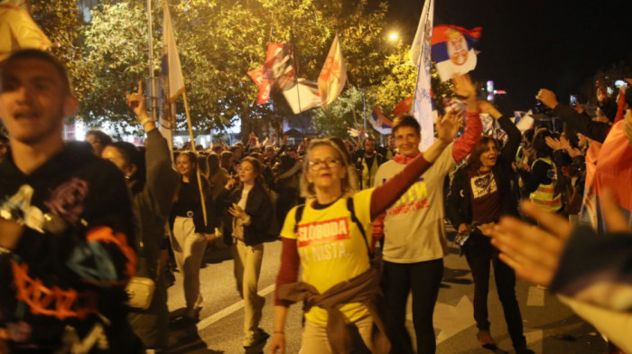 U Novom Sadu protest studenata u blokadi: "Srbiji potrebna promena"